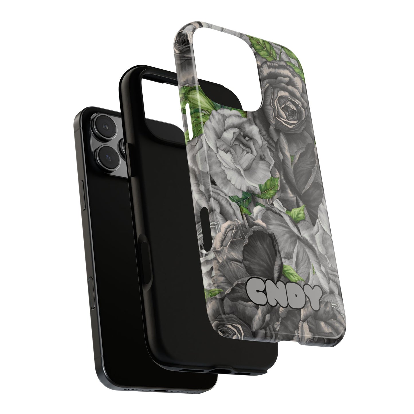 BLACK ROSES (iphone case) - CNDY