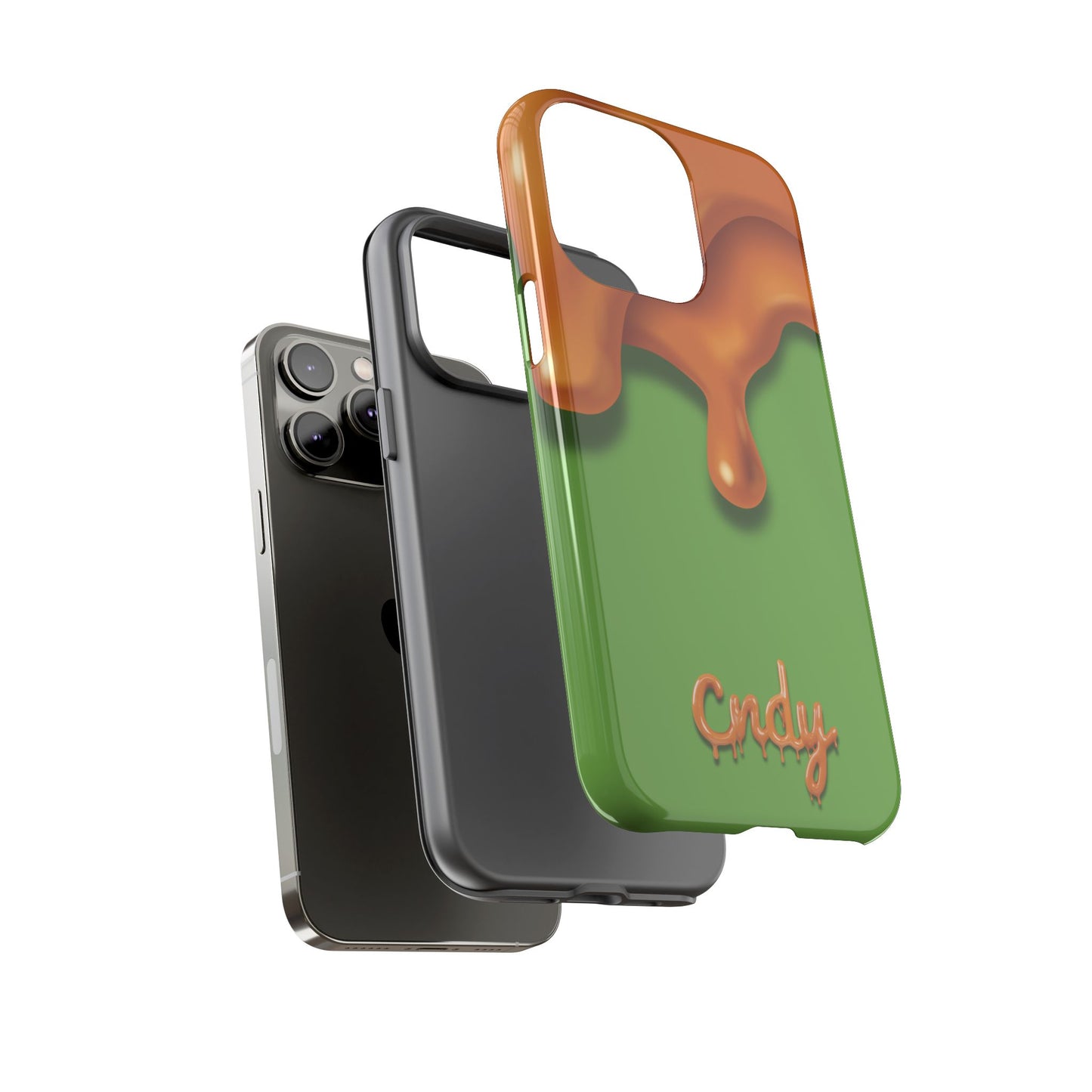 GREEN CARAMEL APPLE (iphone case)