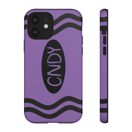 LIGHT PURPLE CRAYON (iphone case) - CNDY