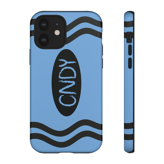 LIGHT BLUE CRAYON (iphone case) - CNDY