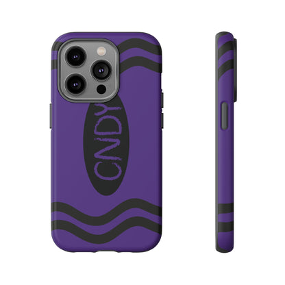 DEEP PURPLE CRAYON (iphone case) - CNDY