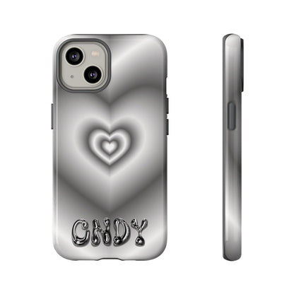 BLACK HEART (iphone case)