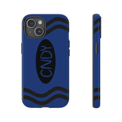 NAVY BLUE CRAYON (iphone case) - CNDY