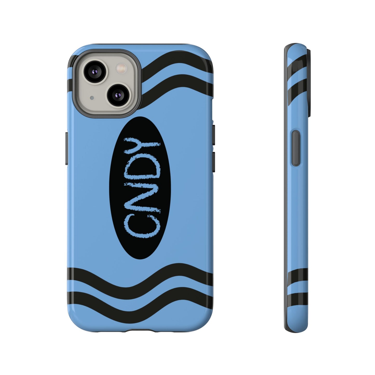 LIGHT BLUE CRAYON (iphone case) - CNDY