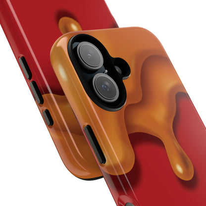RED CARAMEL APPLE (iphone case)