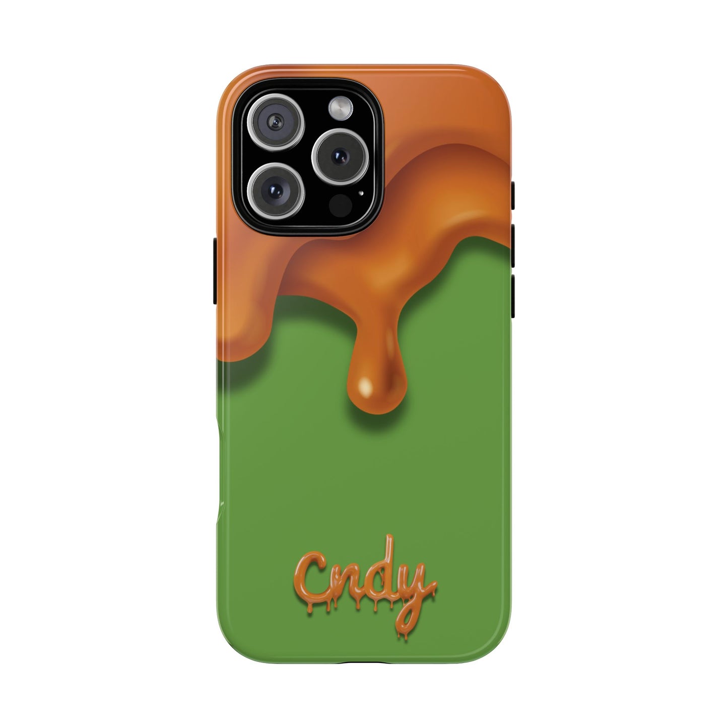 GREEN CARAMEL APPLE (iphone case)