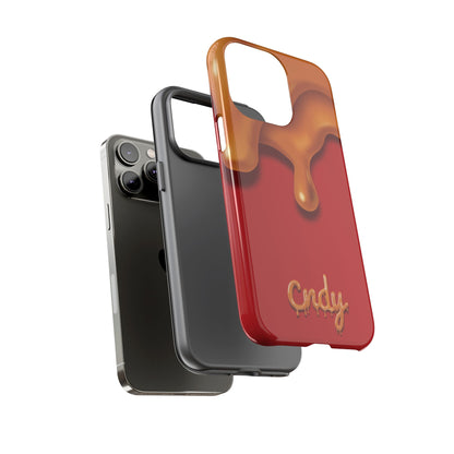 RED CARAMEL APPLE (iphone case)