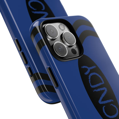 NAVY BLUE CRAYON (iphone case) - CNDY
