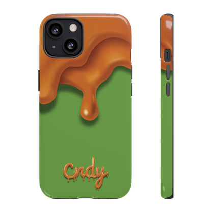 GREEN CARAMEL APPLE (iphone case)