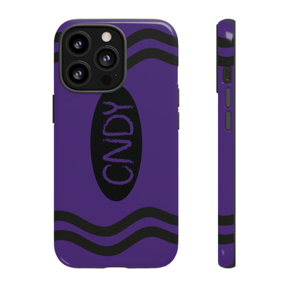 DEEP PURPLE CRAYON (iphone case) - CNDY