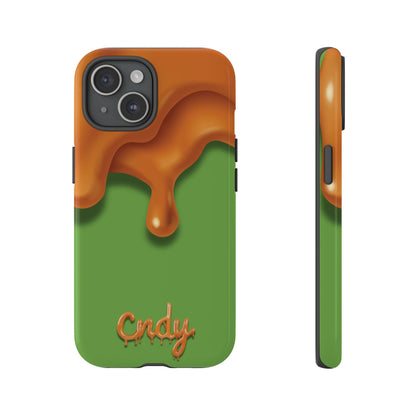 GREEN CARAMEL APPLE (iphone case)