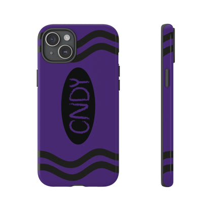 DEEP PURPLE CRAYON (iphone case) - CNDY