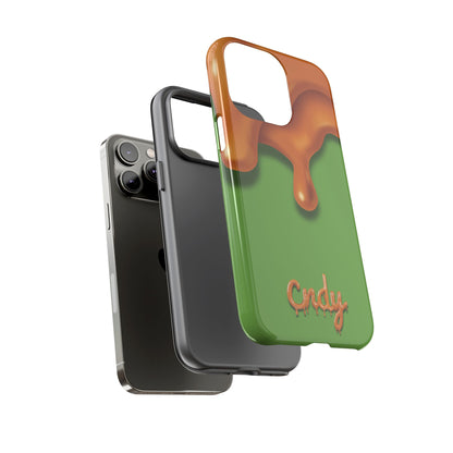 GREEN CARAMEL APPLE (iphone case)