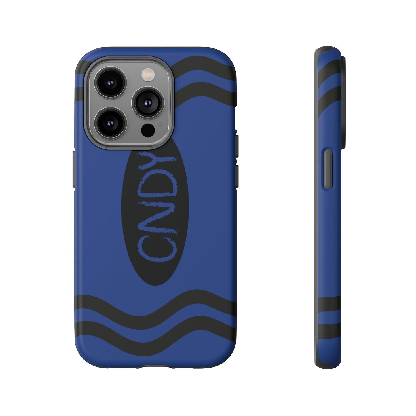 NAVY BLUE CRAYON (iphone case) - CNDY
