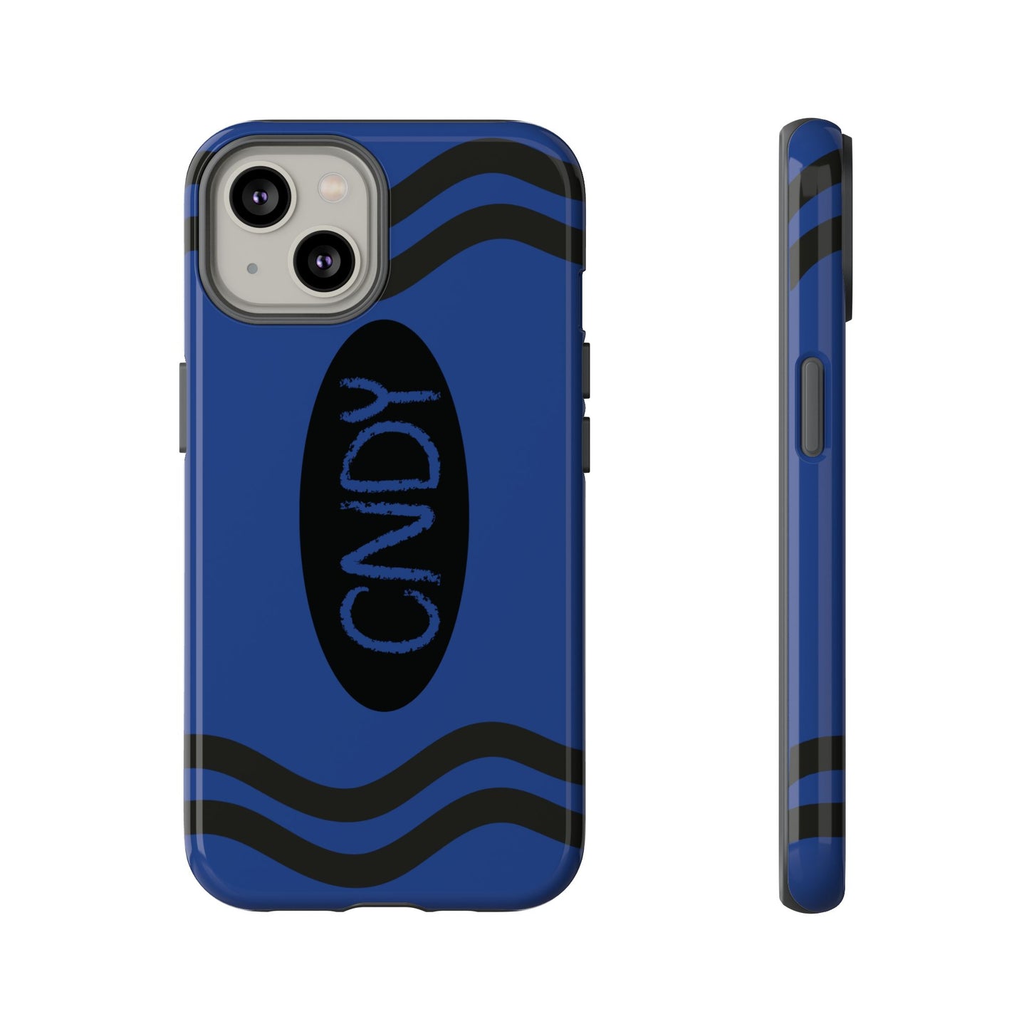 NAVY BLUE CRAYON (iphone case) - CNDY