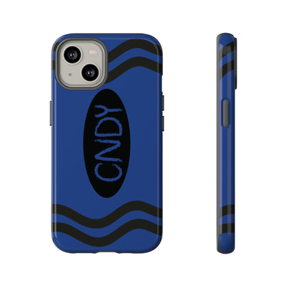 NAVY BLUE CRAYON (iphone case) - CNDY