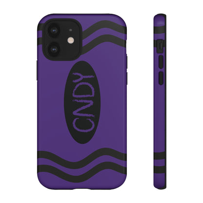 DEEP PURPLE CRAYON (iphone case) - CNDY