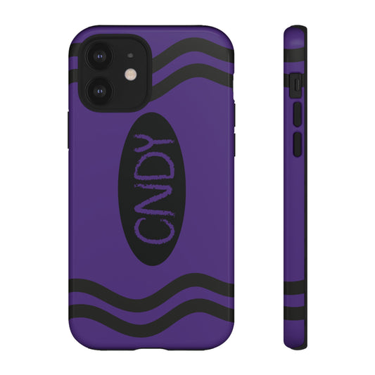 DEEP PURPLE CRAYON (iphone case) - CNDY