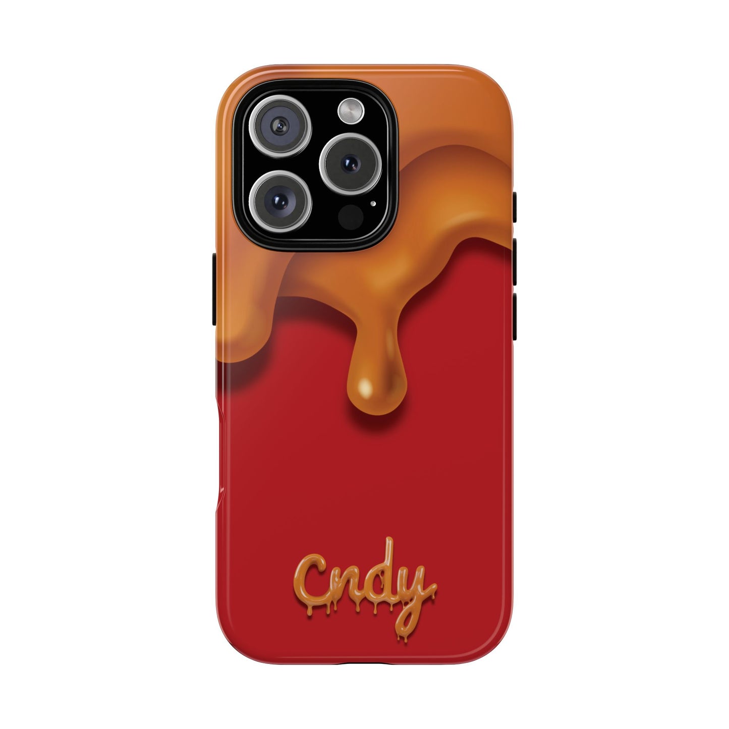 RED CARAMEL APPLE (iphone case)
