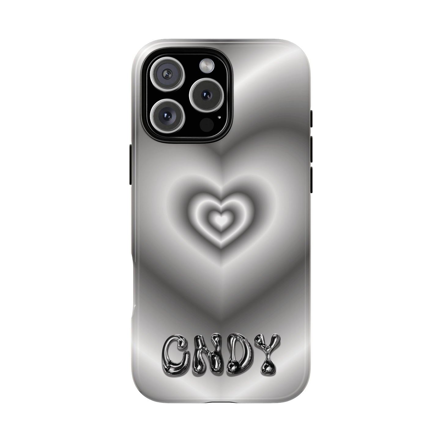 BLACK HEART (iphone case)