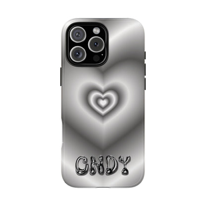BLACK HEART (iphone case)