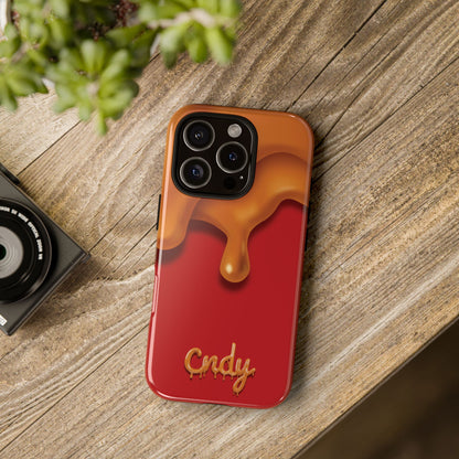 RED CARAMEL APPLE (iphone case)