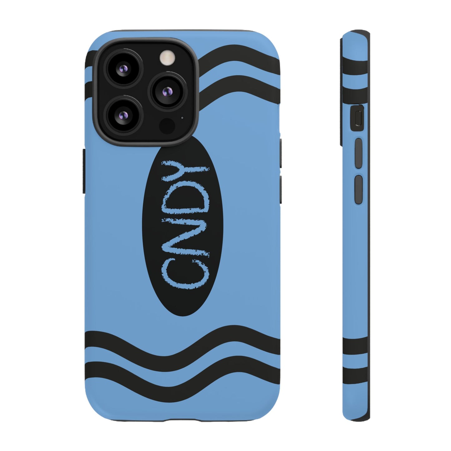 LIGHT BLUE CRAYON (iphone case) - CNDY