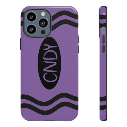 LIGHT PURPLE CRAYON (iphone case) - CNDY