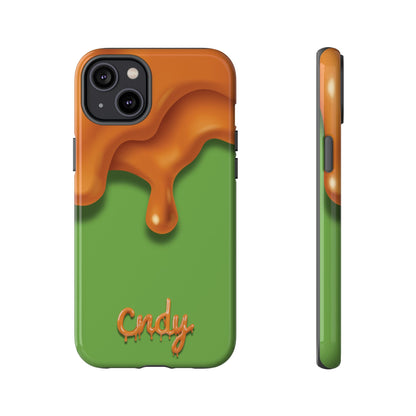 GREEN CARAMEL APPLE (iphone case)