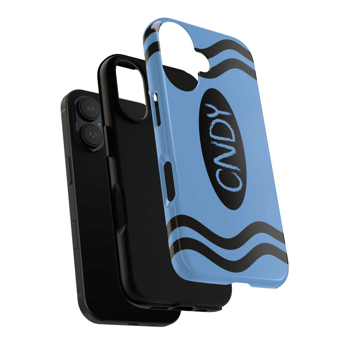 LIGHT BLUE CRAYON (iphone case) - CNDY