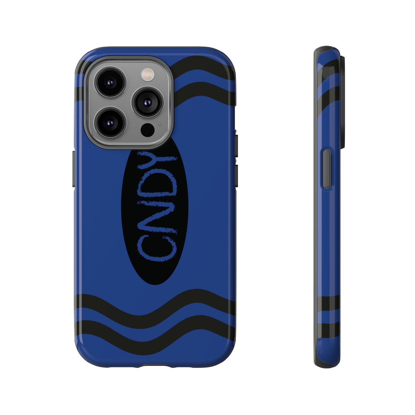 NAVY BLUE CRAYON (iphone case) - CNDY