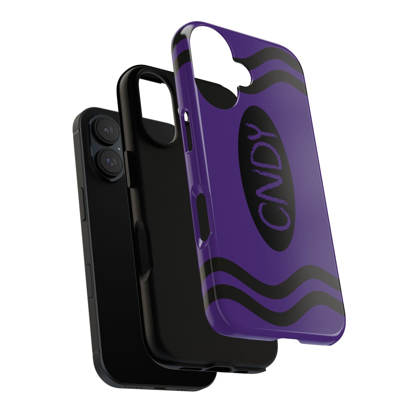 DEEP PURPLE CRAYON (iphone case) - CNDY