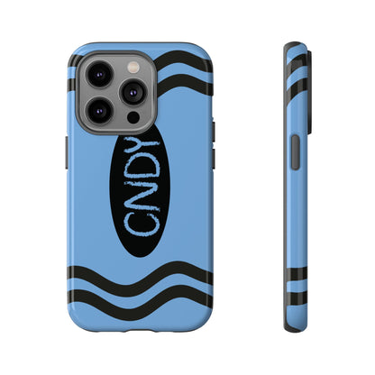 LIGHT BLUE CRAYON (iphone case) - CNDY