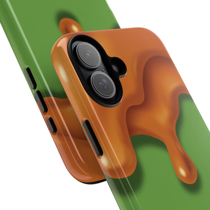 GREEN CARAMEL APPLE (iphone case)