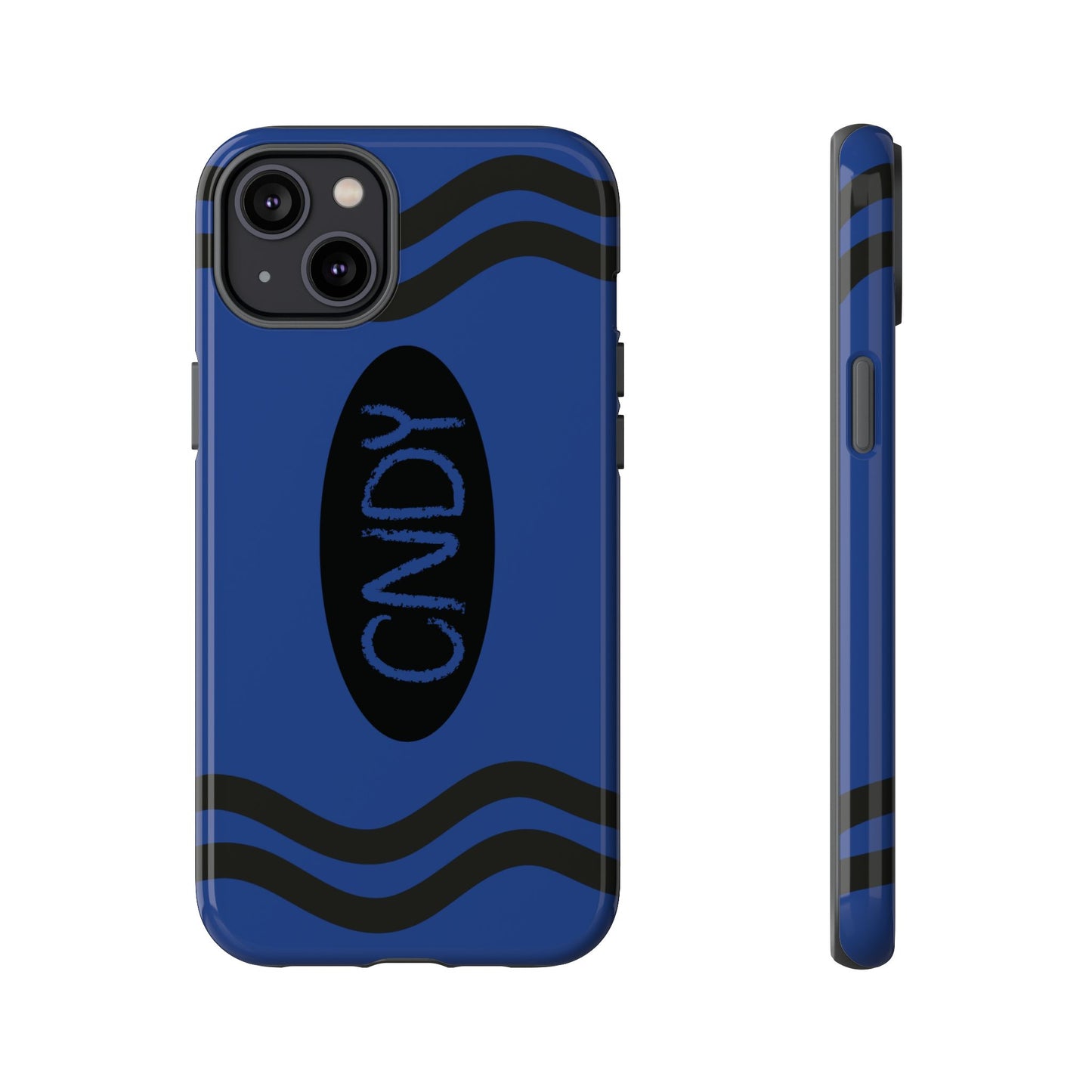 NAVY BLUE CRAYON (iphone case) - CNDY