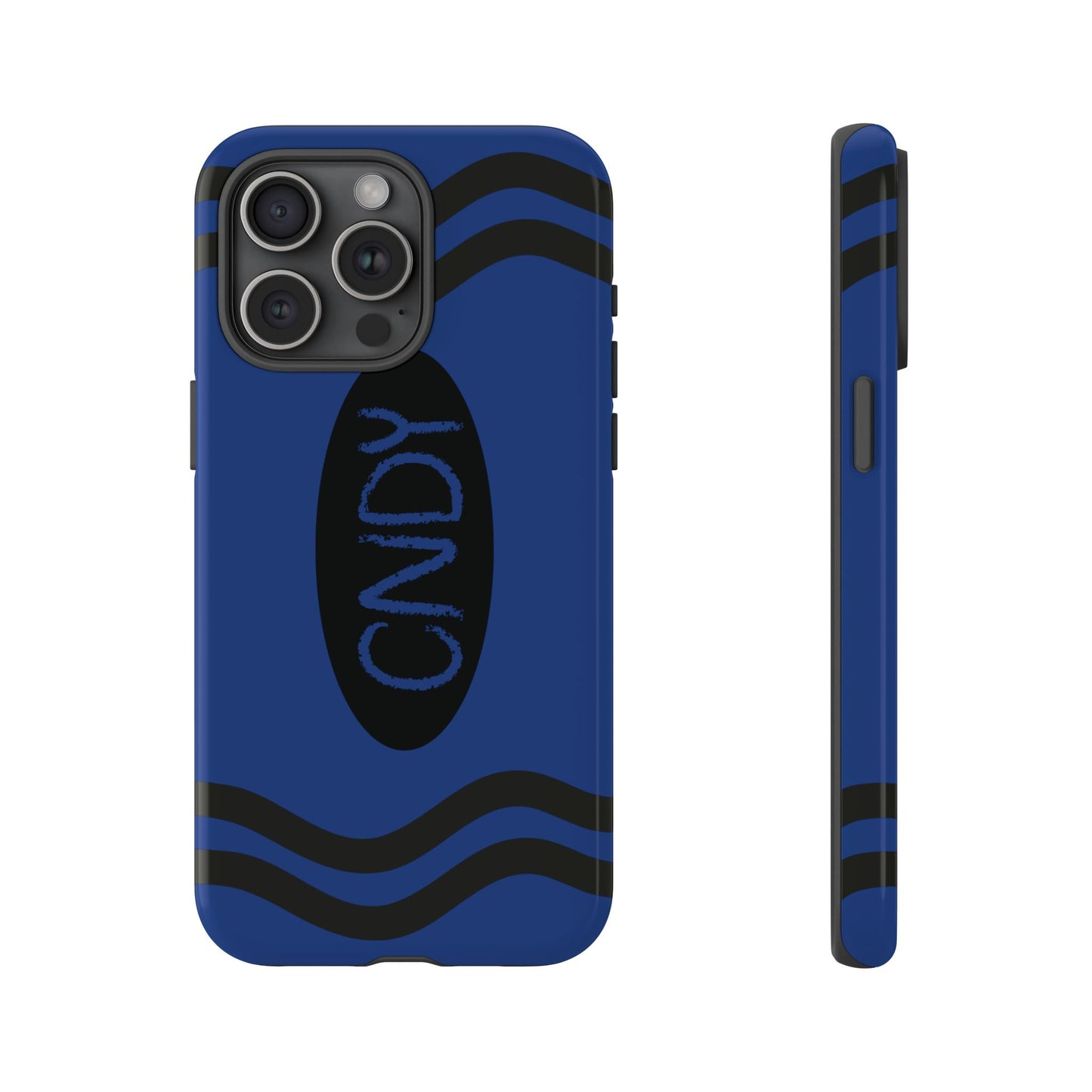 NAVY BLUE CRAYON (iphone case) - CNDY
