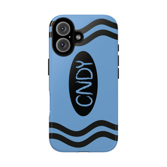 LIGHT BLUE CRAYON (iphone case) - CNDY