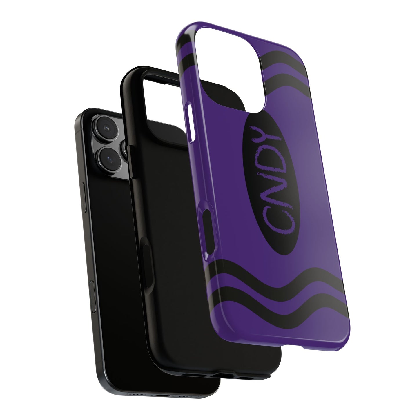 DEEP PURPLE CRAYON (iphone case) - CNDY