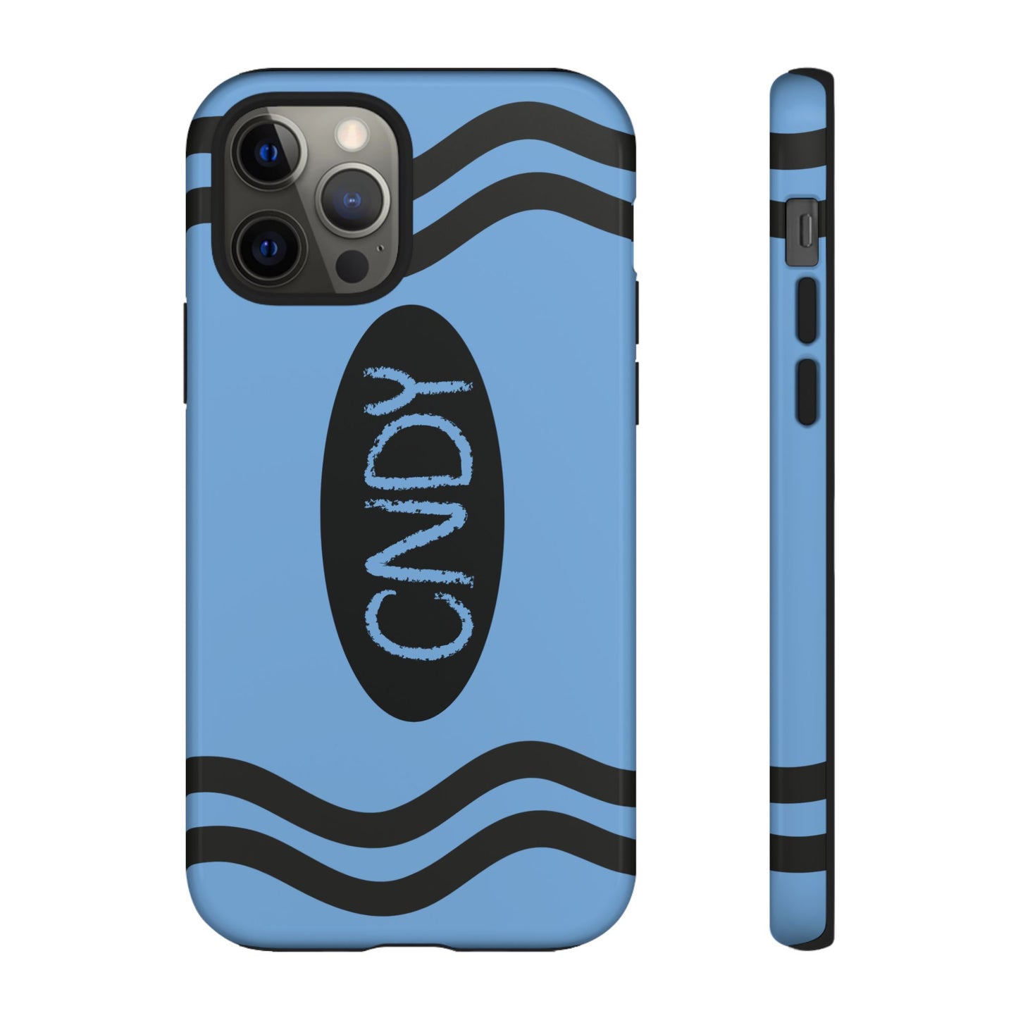LIGHT BLUE CRAYON (iphone case) - CNDY