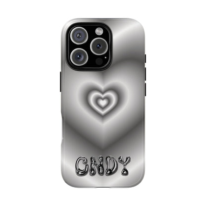 BLACK HEART (iphone case)