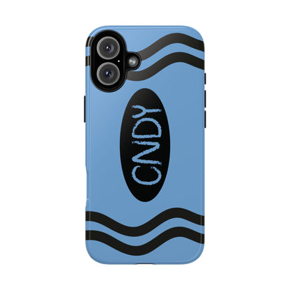 LIGHT BLUE CRAYON (iphone case) - CNDY