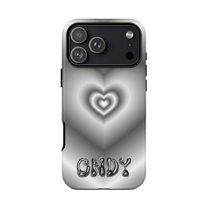 BLACK HEART (iphone case)