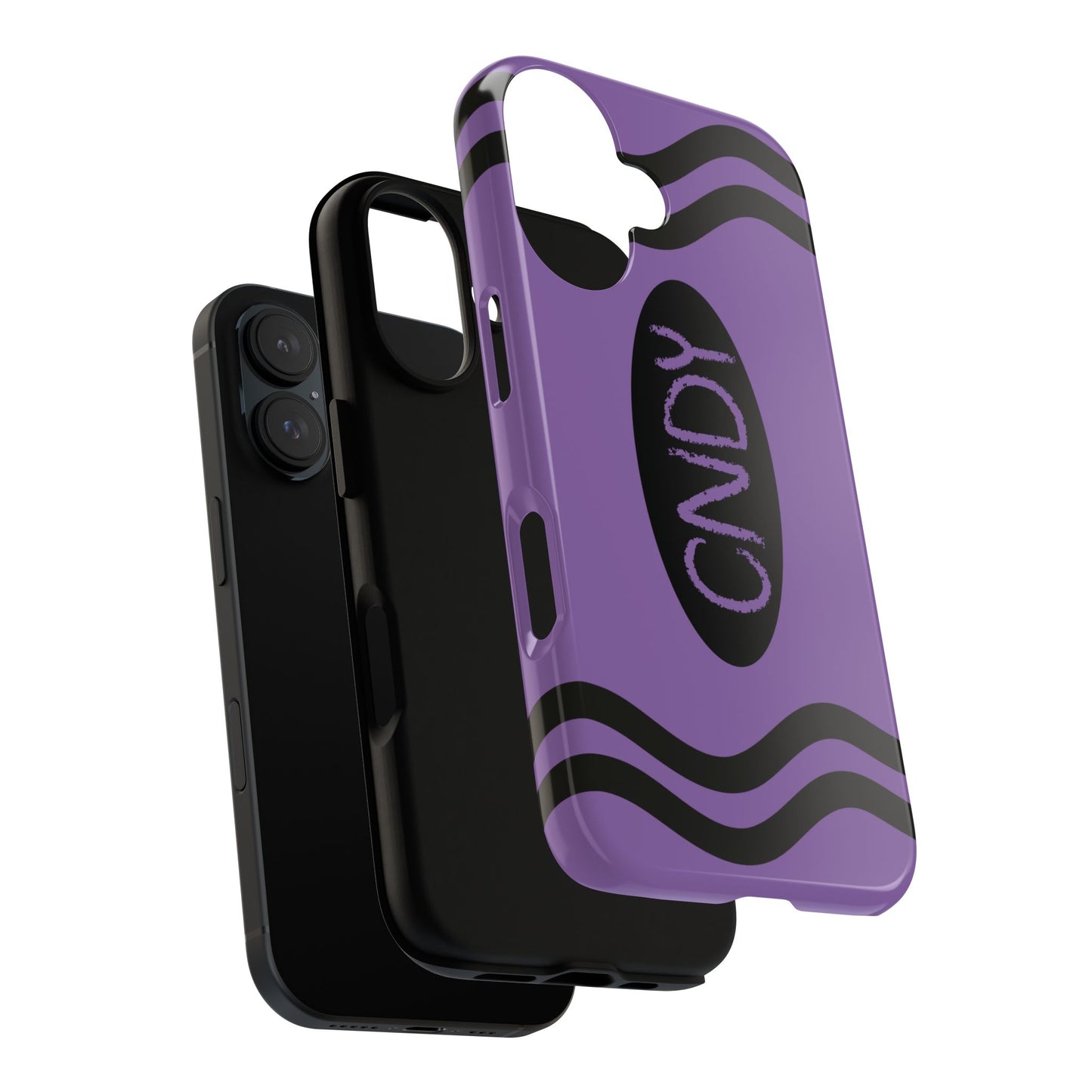 LIGHT PURPLE CRAYON (iphone case) - CNDY