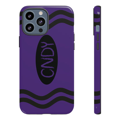DEEP PURPLE CRAYON (iphone case) - CNDY