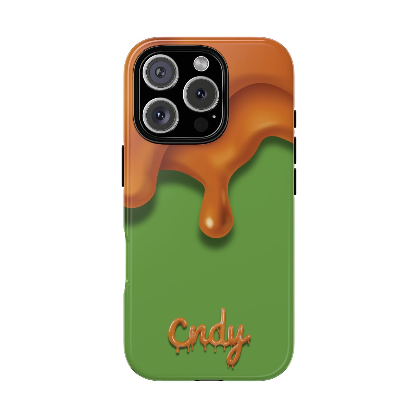 GREEN CARAMEL APPLE (iphone case)