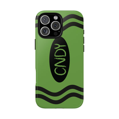 GREEN CRAYON (iphone case) - CNDY