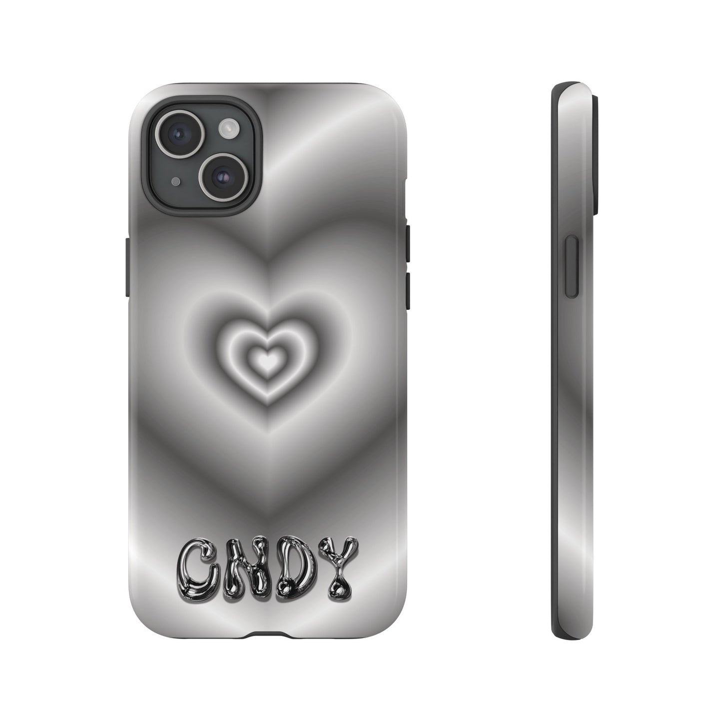 BLACK HEART (iphone case)