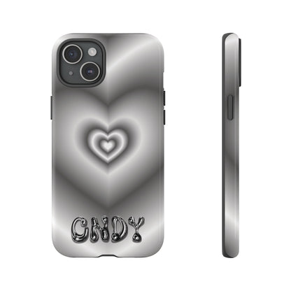 BLACK HEART (iphone case)