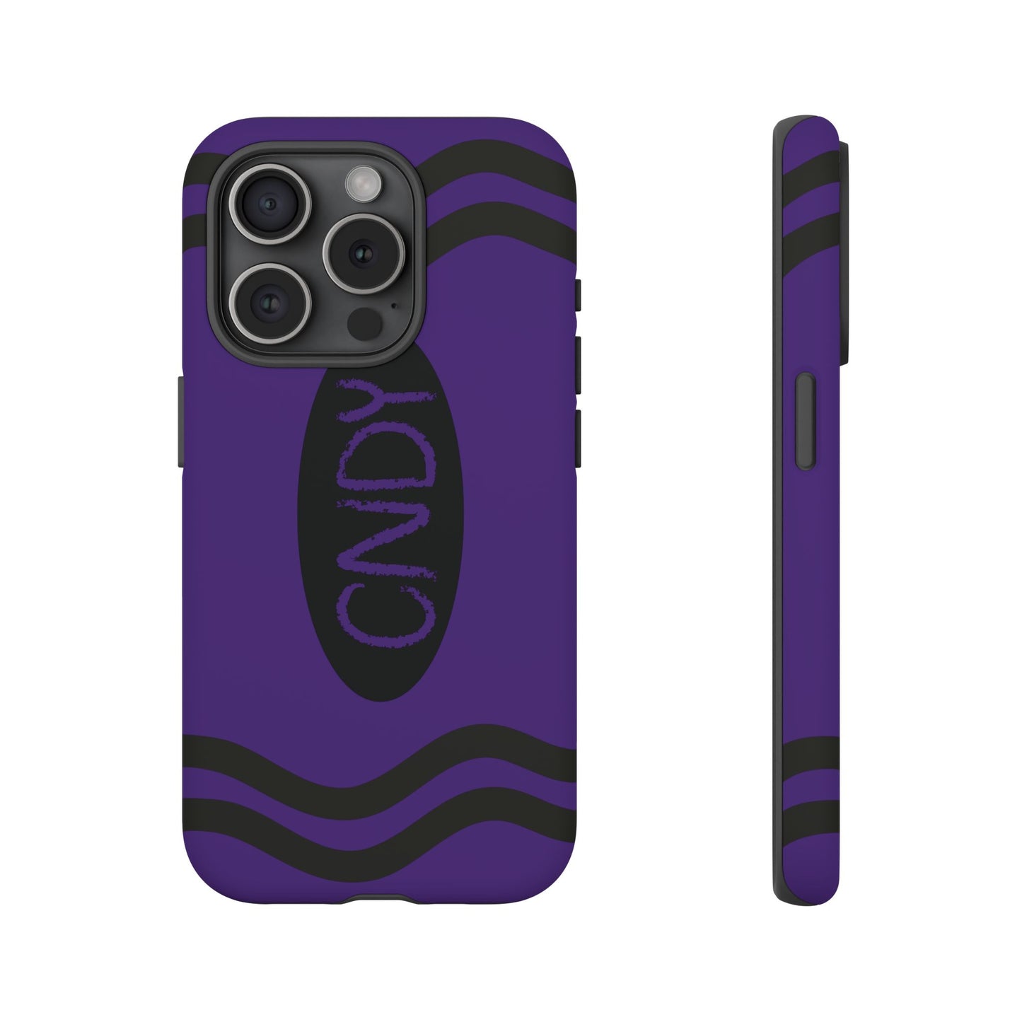 DEEP PURPLE CRAYON (iphone case) - CNDY