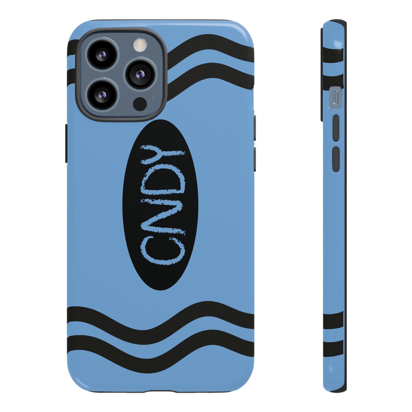 LIGHT BLUE CRAYON (iphone case) - CNDY